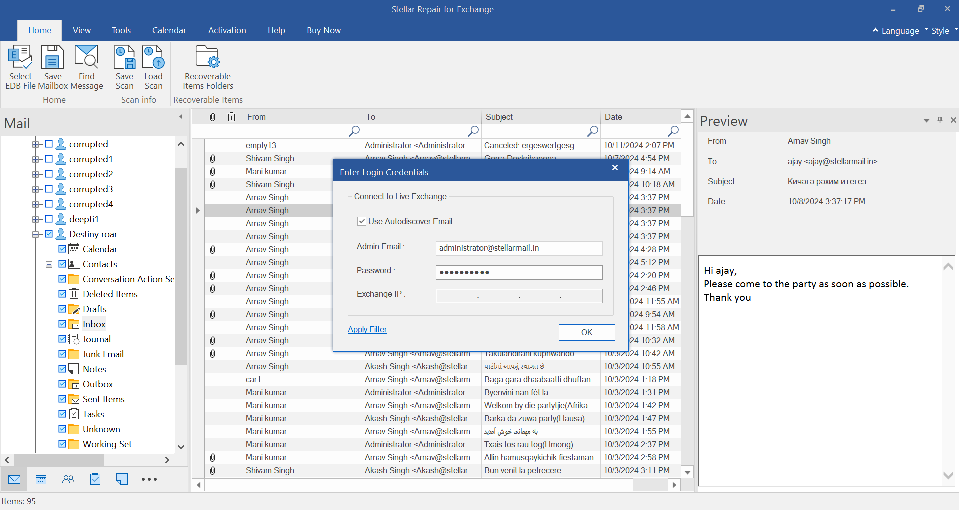 Outlook repair